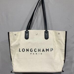 Longchamp Essential Canvas Toile Tote Bag